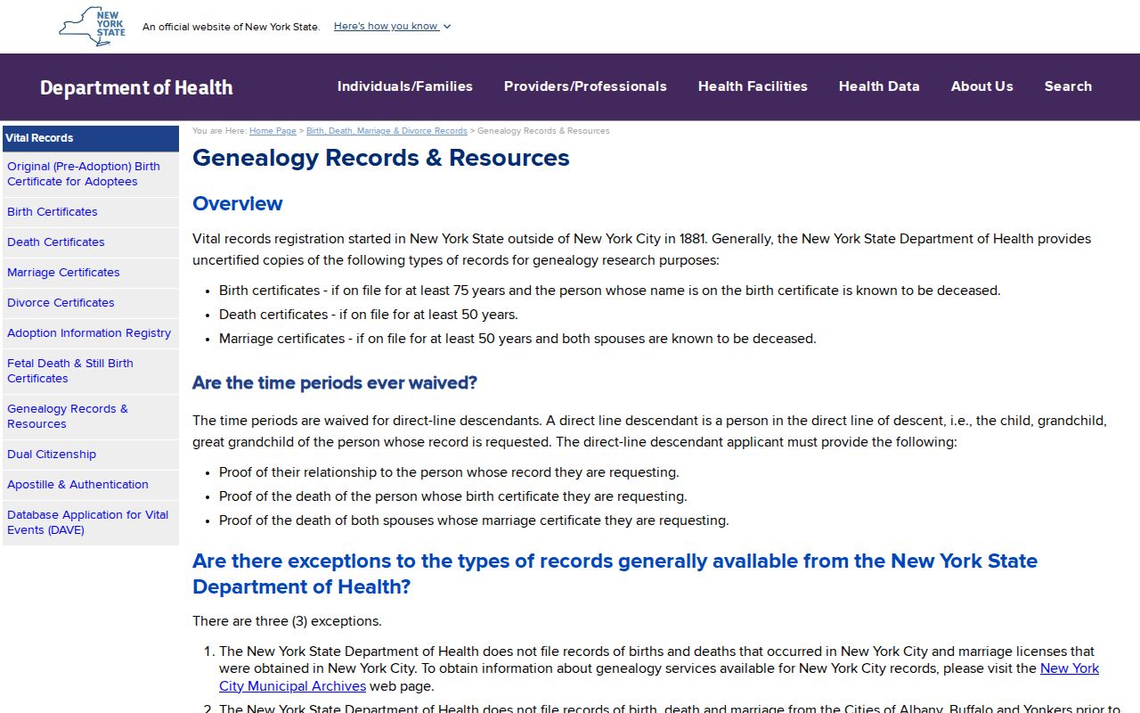 Hempstead residents directory New York vital records genealogy service